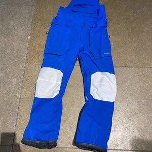 Men’s volcom snow bib size medium